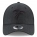 Men's Atlanta Falcons New Era Black Heathered Hue 49FORTY Fitted Hat 2806315